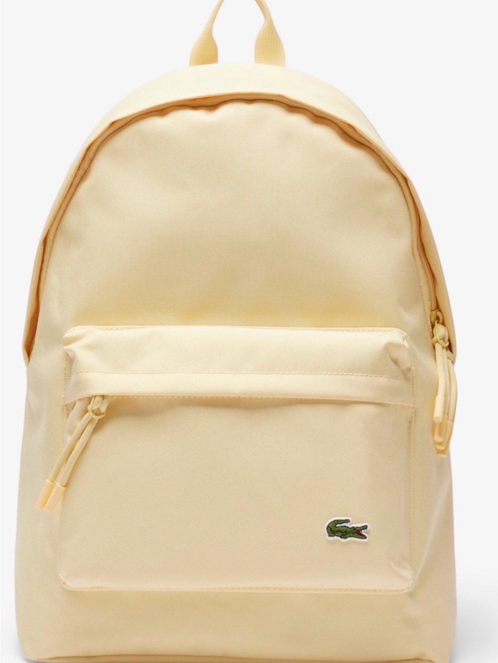 Lacoste Men's yellow Signature Backpack